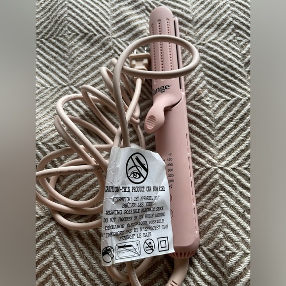 L'ANGE A133 Le Duo 360 Airflow PINK Hair Styler Curler Flat Iron Straightener - Picture 9 of 10